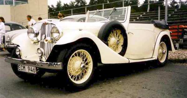 A.C. 16/70 Sports Drophead Coupe 1935