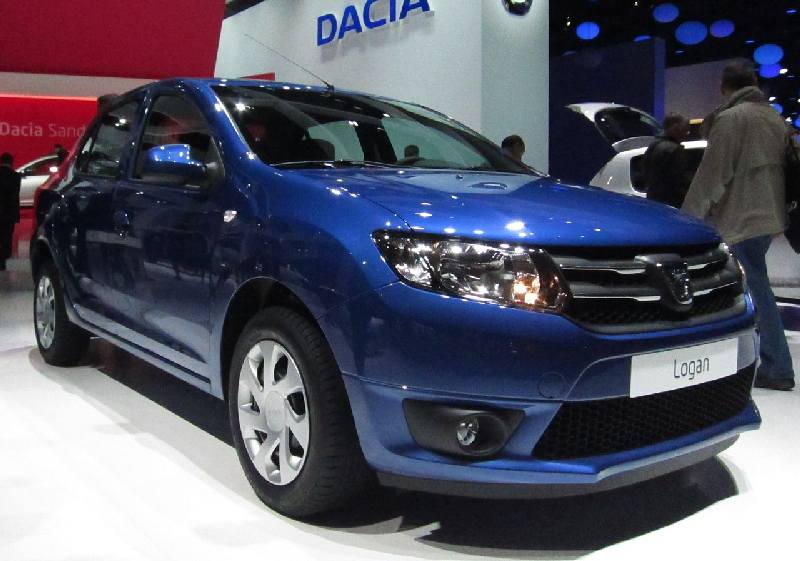 Dacia Logan II at Mondial de l'Automobile Paris 2012