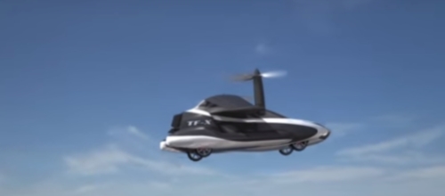 первый в мире летающий автомобиль
